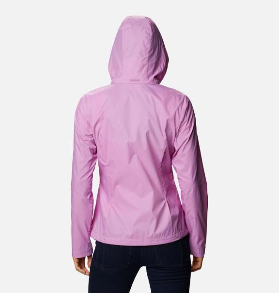 Columbia Switchback III Rain Jacket Pink For Women's NZ21908 New Zealand